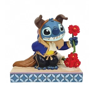 Figura de flor Jim Shore Disney Traditions Stitch as Beast 6016598 - Imagen 1 de 8