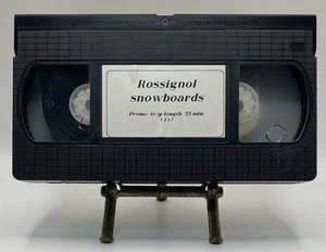 1980s Rossignol Snowboards SHOP Promo Loop VHS VIDEO-Ultimate Holy Grail RARE #3 - Photo 1/2
