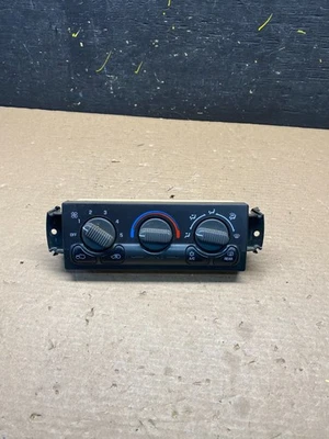 1999 to 2002 Chevrolet Silverado HVAC Heater Climate Control Module s6501 DG - Image 1 of 4