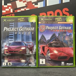 Project Gotham Racing 1 y 2 W. Manuales Microsoft Xbox PAL EN MUY BUENA CONDICIÓN PROBADO FRANQUEO GRATUITO - Imagen 1 de 24