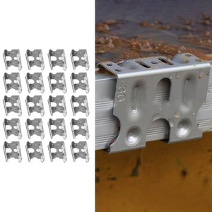 304 Stainless Steel For 30/35MM PV Solar Panel Drain Clips Efficient 20Pcs - Picture 1 of 20