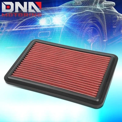 PARA NISSAN ROGUE X-TRAIL 2014-2020 ROJO ALTO FLUJO PANEL DURADERO MOTOR FILTRO DE AIRE Foto 1 de 4