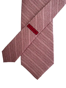 Cravatta uomo Bvlgari 7 pieghe in seta Made in Italy cravatta di lusso con 3,75” L 58” - Foto 1 di 10
