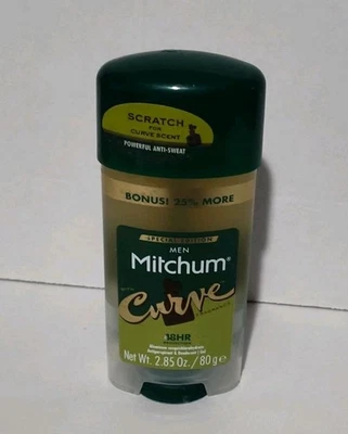 Mitchum Men CURVE Special Ed Antiperspirant Deodorant Gel 2.85 Oz Liquidy *Read - Image 1 of 4