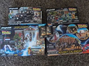 Playmobil Back To The Future Lot. 5 Sets. 70574 70576 70495 70633 70634 - Picture 1 of 7