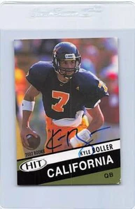 2003 Hit #1 Kyle Boller California Signed Auto *K8609 - Picture 1 of 2