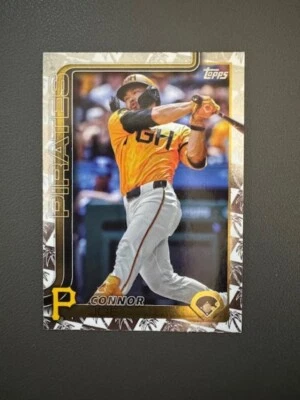 2025 Topps Series 1 Connor Joe Spring Training Pirates - Image 1 of 2