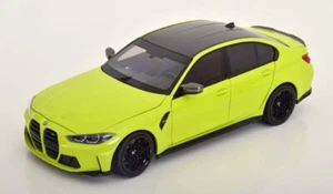 Minichamps 113020204 BMW M3 2020 G80 gelb metallic 1:18 Modellauto - Picture 1 of 5