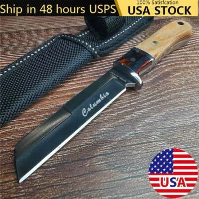 Stainless steel outdoor camping fruit knife sharp and durable hunting knife tool - Image 1 of 4