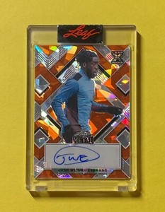 2022 LEAF METAL JOSH WILSON-ESBRAND AUTOGRAPH /6 #BA-JWE