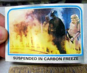 1980 Star Wars Empire Strikes Back card #206, Suspended in Carbon Freeze, Boba - Picture 1 of 2