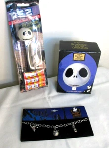 NIGHTMARE BEFORE CHRISTMAS LOT FAN MADE PEZ NIGHTLIGHT BRACELET NEAT PIECES - Picture 1 of 12