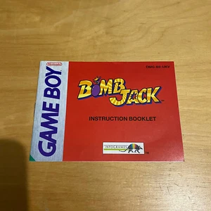 Nintendo Gameboy Instruction Manual - UKV - Bomb Jack - Picture 1 of 2