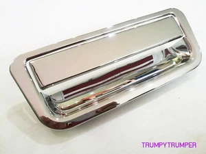 CHROME TAILGATE HANDLE COVER INSERT FOR NISSAN FRONTIER NAVARA D40 05 - 2014 - Picture 1 of 6