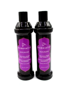 Lot/2 Marrakesh Nourish Argan & Hemp Oil Therapy Daily Cleansing Shampoo ~12 oz - Picture 1 of 3