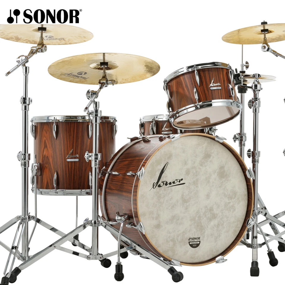 Sonor 复古系列 3 件 无安装 20 英寸鼓壳包 红木 VT-320NMCRSG — 第 1/1 张图片
