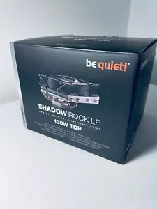 Be quiet! Shadow Rock LP Low-Profile CPU Cooler 4 Heat Pipes 120mm PWM fan BK002 - Picture 1 of 9