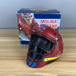 YADIER MOLINA ST. LOUIS KARDINALS KINDER CREW FÄNGER SCHLAGHELM BANK - Bild 1 von 10