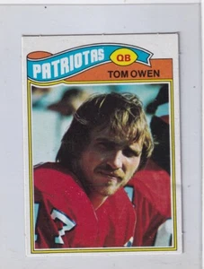1977 Topps Mexican  # 293  TOM OWEN  Patriots  Wichita St  RC ngs   - Picture 1 of 1