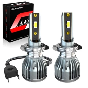 2x H7 LED Headlight Bulbs For Volvo S60 2014-2018 Low Beam 6000K Bright White - Picture 1 of 11