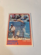 1987 Sportflics George Brett Kansas City Royals HoF