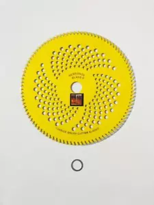 3pz--9"-84t "giallo TALON" RENEGADE BLADE® decespugliatore in carburo 230mm - Foto 1 di 1