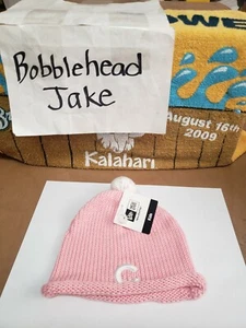 NEU MIT ETIKETT SÄUGLING/NEUGEBOREN ROSA CHICAGO JUNGEN NEW ERA BOMMEL 1. MÜTZE STRICK SCHÄDELKAPPE BABY - Bild 1 von 2