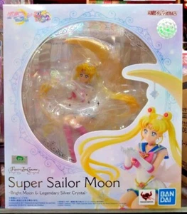 BANDAI Figuarts Zero Chouette Super Sailor Moon Bright Moon & Legendary Silver - Picture 1 of 6