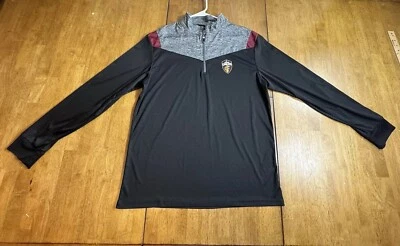 Pullover Cleveland Cavaliers Coliseo Para Hombre Talla Grande Gris y Negro 1/4 Cremallera Usado en Excelente Condición Foto 1 de 4