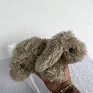 Vtg Dakin Plush Puppet Angora Bunny Rabbit Easter Long Hair Angora Handpuppet - Picture 1 of 13