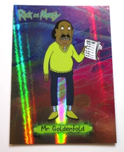 2018 Rick & Morty Season 1 Chase Character Card Cryptozoic Mr. Goldenfold #CB09 - Picture 1 of 2