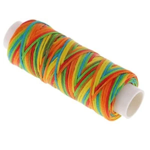 1 Spool Waxed Polyester Flat Braided Thread/Cord 25 Metres - Picture 1 of 25