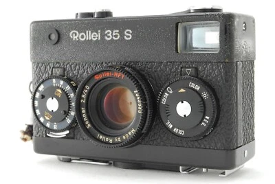 Meter Works!! [EXC+5] Rollei 35 S Black 40mm f/2.8 35mm Film Camera JAPAN #44 - Image 1 of 4