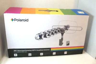 Antena RC Polaroid 360 grados giratoria motorizada HDTV amplificada 150 millas nueva Foto 1 de 4