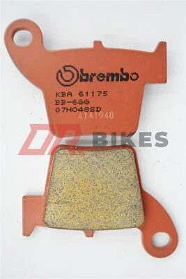 Pastillas de freno traseras sinterizadas Honda CR125R 2002-2007 Brembo Foto 1 de 4