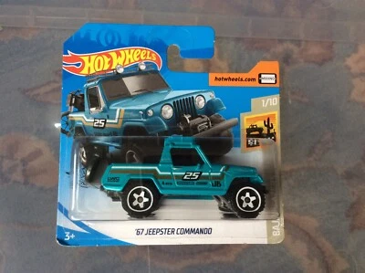 Hot Wheels ‘67 Jeepster Commando 71/250 2020 In Blue - Image 1 of 4