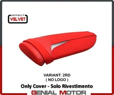 Funda sillín asiento Soma Velvet Red (RD)T.I. para MV AGUSTA F4 1999 > 2009 Foto 1 de 2