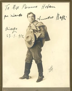 Rare Vintage Amedeo Bassi Signed Photo - Picture 1 of 1