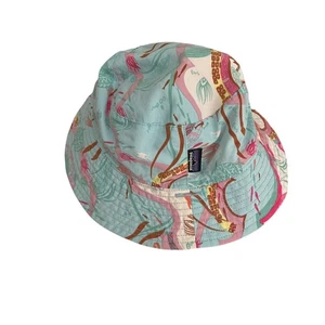 Patagonia Bucket Hat Girl's One Size Youth Small Seahorse Ocean Fish - Picture 1 of 10