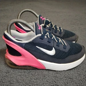 Nike Air Max 270 GO Trainers Kids 1 Dark Obsidian Fierce Pink Low Shoe Sneaker - Picture 1 of 17