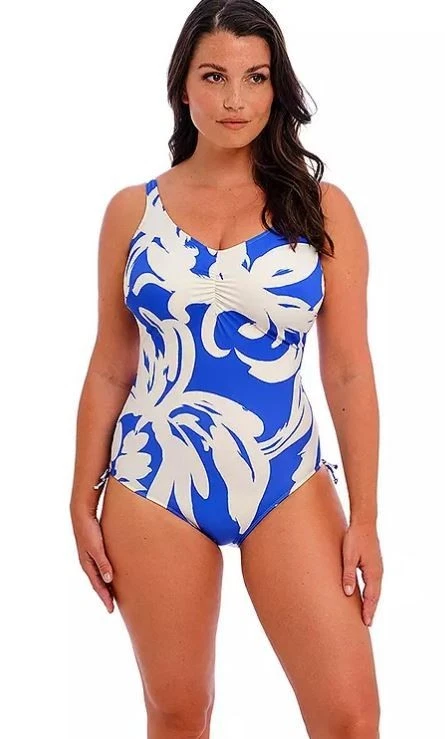 FANTASIE Rabida Island V-Ausschnitt Badeanzug In Ultramarin 40 DD (FM188-12) - Bild 1 von 2
