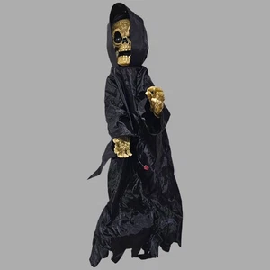 Vintage Spirit Halloween Tekky Flying Reaper Dekoration Sensenmann 1990er 3ft - Bild 1 von 2