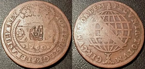 Brasilien - José I - 40 Reis 1830 Contremarqué 1760 (1809) Km #184.1 - Picture 1 of 1