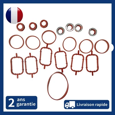 Lot 6 joints clapet admission 32mm pour BMW 325d 330d 525d 530d 730d 535d - Photo 1/4