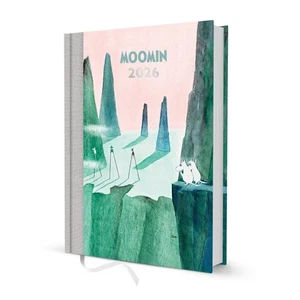 Moomin Hardcover Calendar English Weekly Planner 2026 Comet - Picture 1 of 3