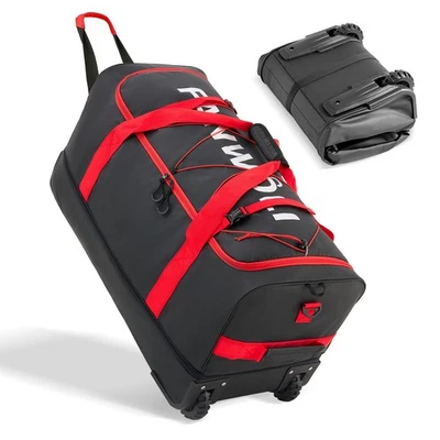 30'' Rolling Duffel Bag with 2 Wheels - No-Sag Design for Heavy Loads, Expand... - Image 1 of 4