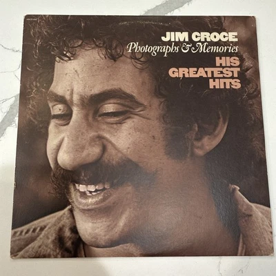 JIM CROCE "PHOTOGRAPHS AND MEMORIES" CANADIAN IMPORT LP PRESSED ON VINYL - Image 1 of 4