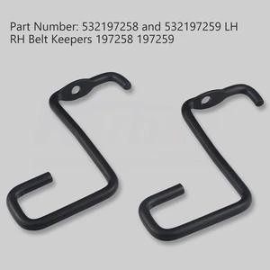 Riemenhalter LH & RH Set für Husqvarna Craftsman Poulan & andere Marken Aufsitzmäher  - Bild 1 von 7