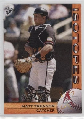 2004 MultiAd Sports Albuquerque Isotopes Matt Treanor #27 Rookie RC - Image 1 of 2