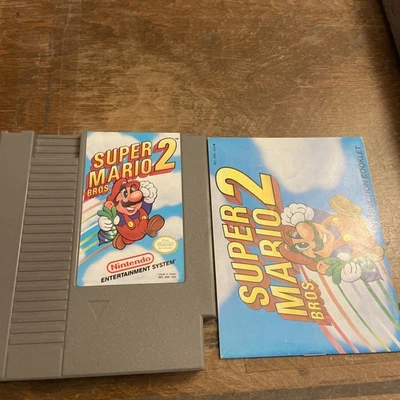 Super Mario Bros. 2 w/Manual NES Nintendo - Image 1 of 4